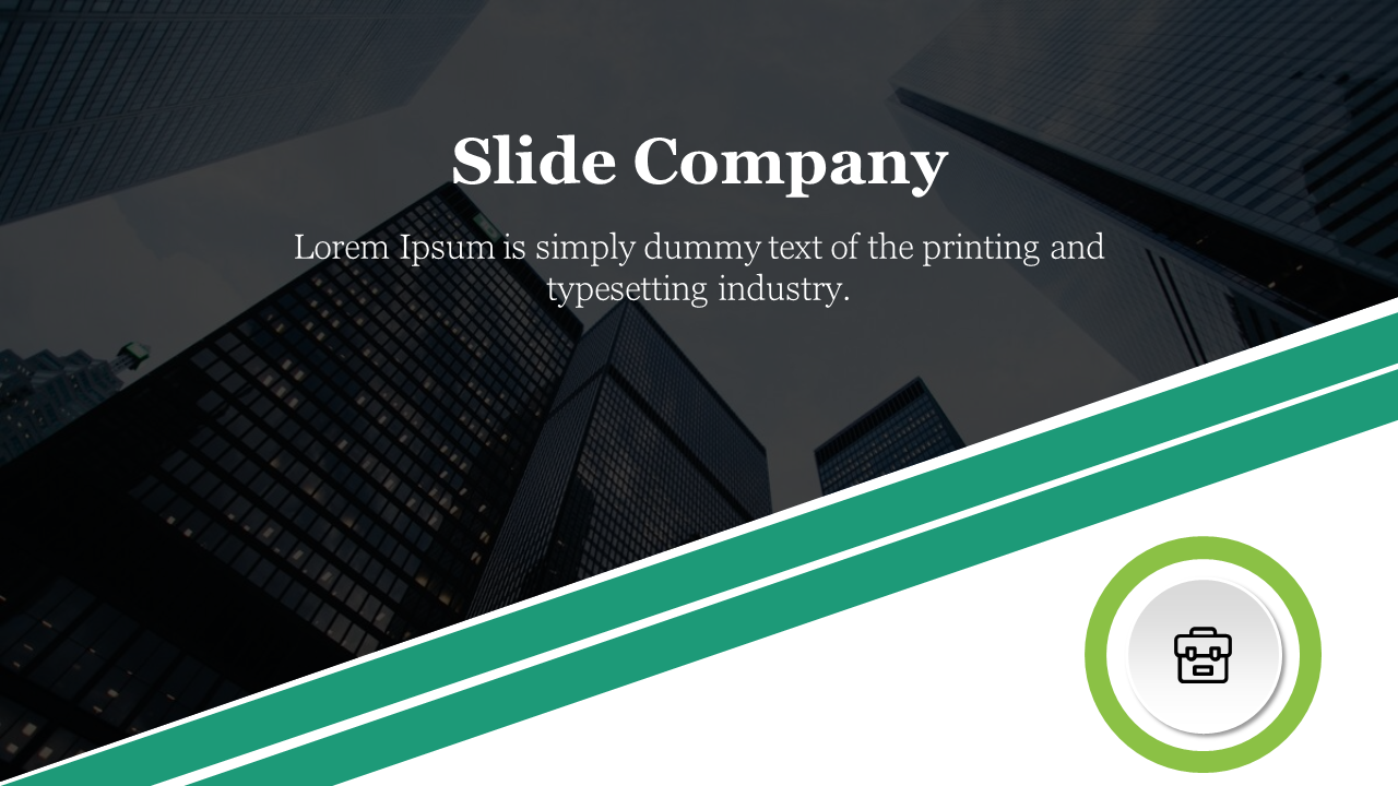 Best Slide Company PPT Presentation Slide